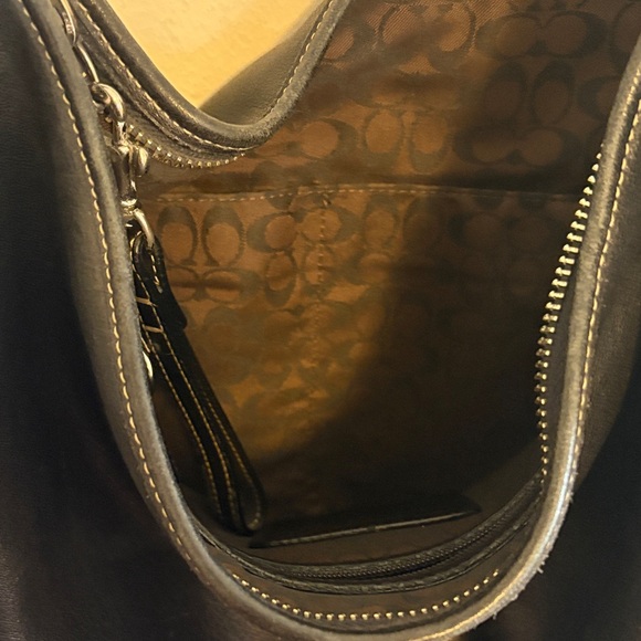 Coach vintage Black Leather Ergo Hobo Bag - Picture 3 of 9